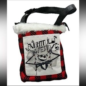 Disney Nightmare Before Christmas Jack Skellington Frightfully Festive Tote Bag